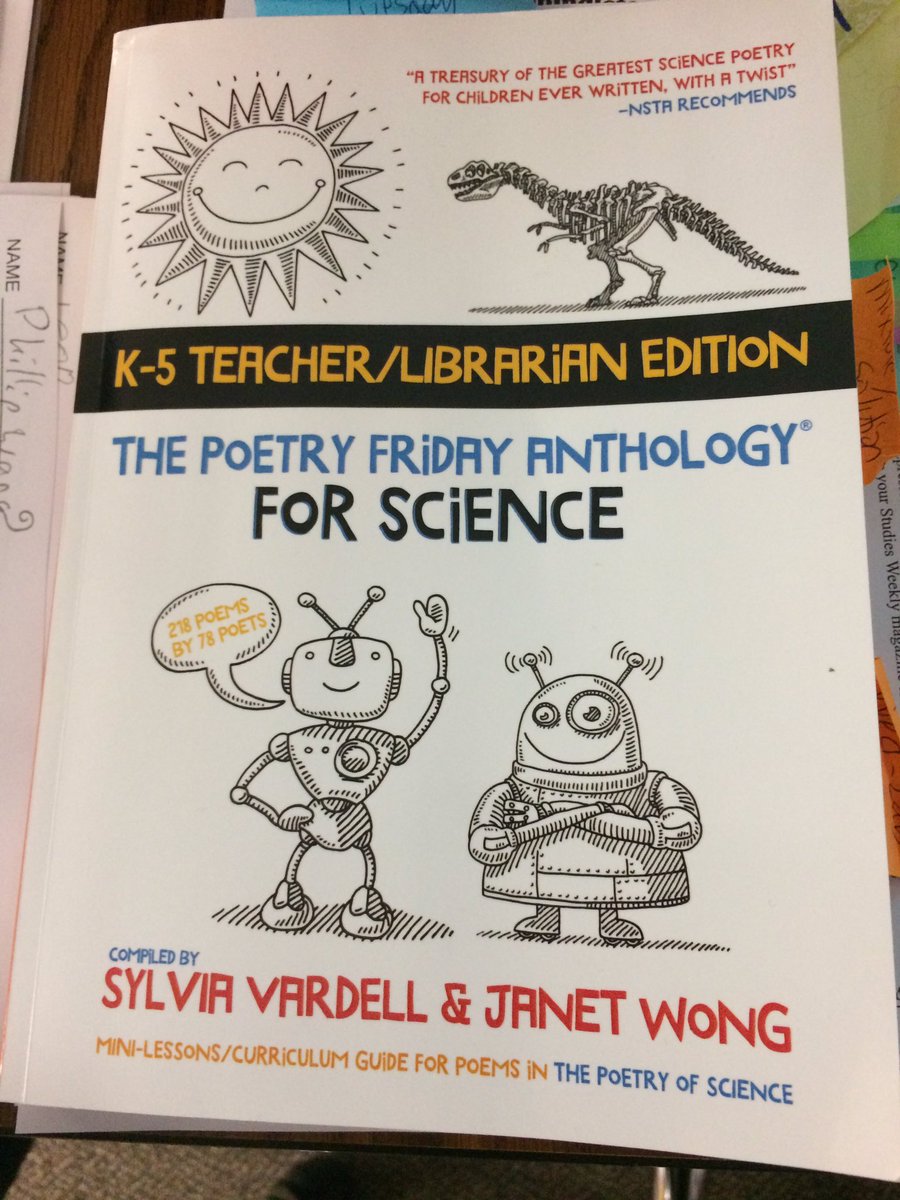 amann4edu's tweet photo. @traci_gandara my 4th graders will write #science poems earlier in the week to put in pockets outside our classroom door on the wall! https://t.co/h4UOOkGm46
