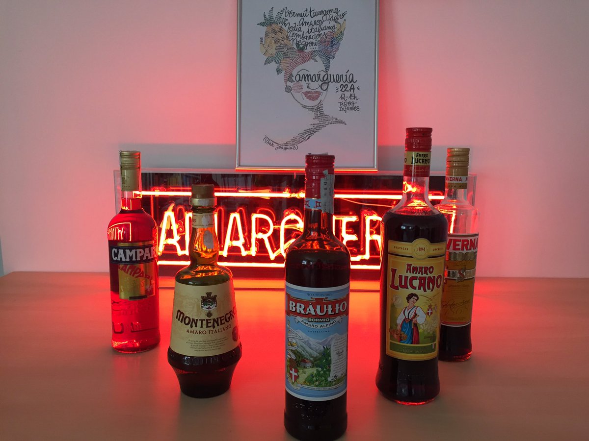 vermuteriapopup's tweet photo. Viva el amaro. Mañana a las 12 h arranca Amarguería en @tiposinfames https://t.co/1ky2kBJtcQ