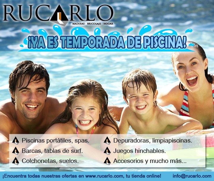 RucarloHogar's tweet photo. Nueva sección: #Piscinas . Aprovecha y compra una piscina, o equipa la que ya tienes. Envíos a toda España #Felizviernes #FelizFinde #Jardin https://t.co/iLNi372uJ6