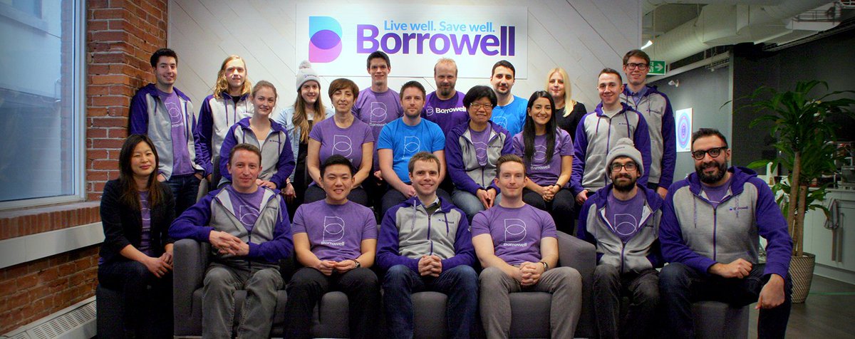 Team <a href="/Borrowell/">Borrowell</a> is very excited that we have been nominated for the <a href="/PwC_Canada_LLP/">Marcio</a> V2R Innovator of the Year Award! bwll.co/PWCDisruptors