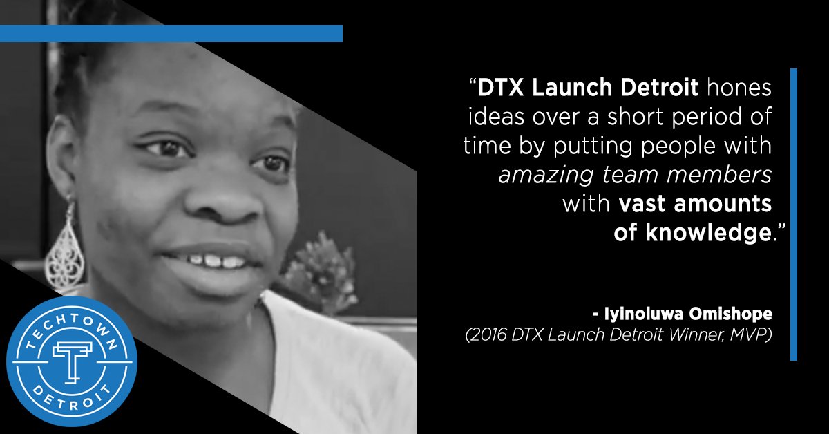 techtowndetroit's tweet photo. Want to launch your own tech startup? Applications for #DTXLaunch close TODAY! https://t.co/wfSHmM6L9k
#Startup #Detroit https://t.co/aqdi4IfxTF