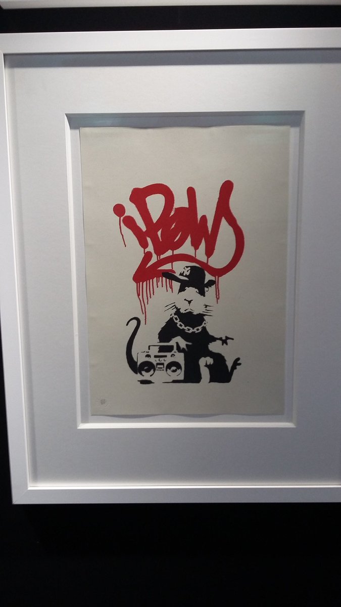SebGaff's tweet photo. Great to discover @BelAirFineArt at @urbanartfair #paris #banksy #urbanartfair #streetart #contemporaryart https://t.co/SInKQt2YVs