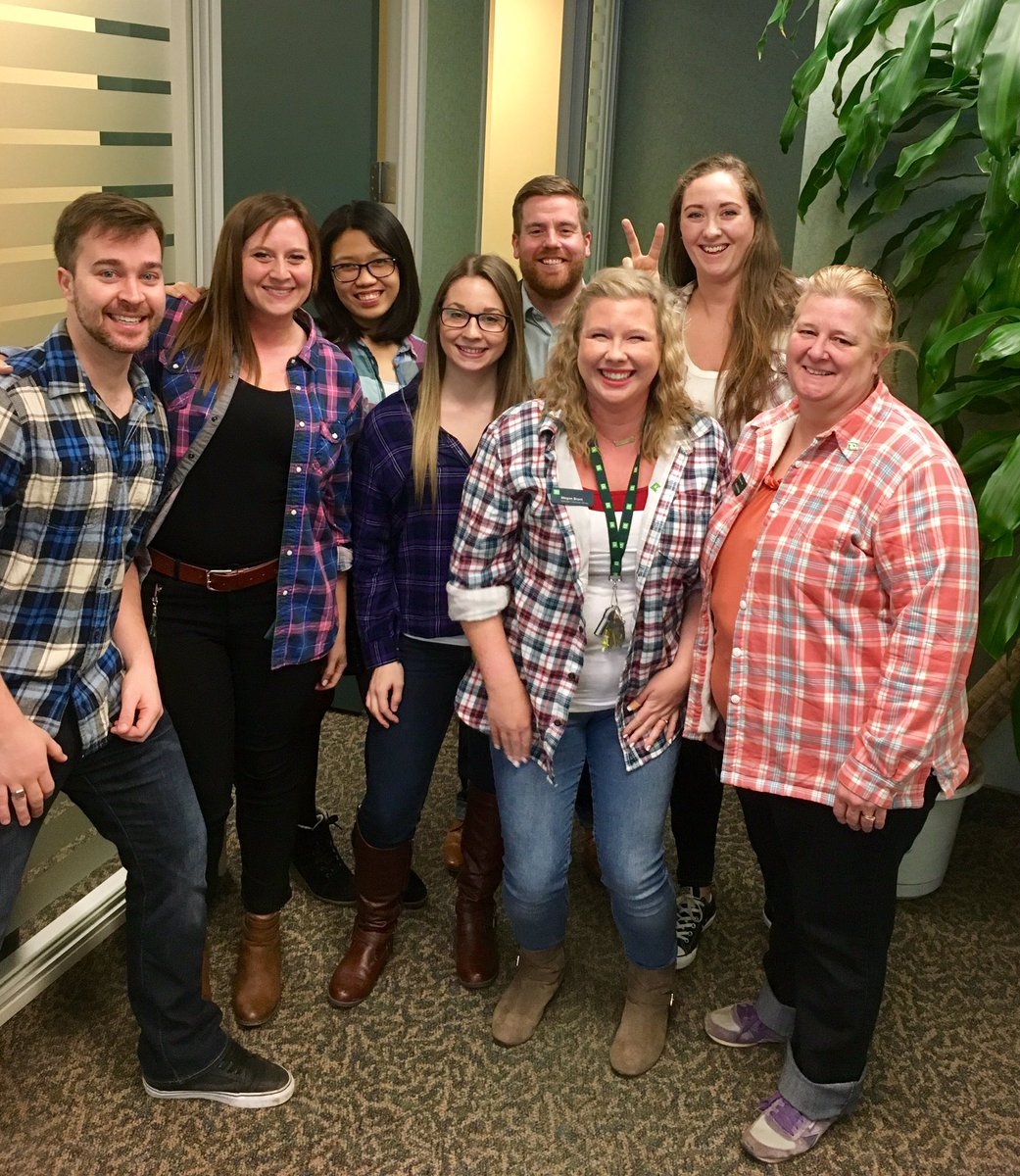 Plaid shirt day!#friendsoftheenvironment #5080 #comevisitus #TD #ATLDigitalGenius  <a href="/megsb03/">megan brant</a> @NigelWyles_TD <a href="/SanaHubaishy/">Sana Hubaishy_TD</a> <a href="/STEVEOMACMILLAN/">Stephen MacMillan</a>