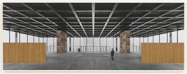 MuseumModernArt's tweet photo. German-born architect and teacher Ludwig Mies van der Rohe influenced generations of architects. https://t.co/bvOL2GxlLg #CitizensBorders https://t.co/IVed1yzUJx