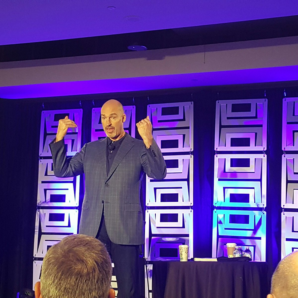 AZProGroup's tweet photo. In Atlanta for the Inaugural EOS users conference. Day 1 was π onto Day 2 #EOSCONF17 https://t.co/VMvyIpoC1X