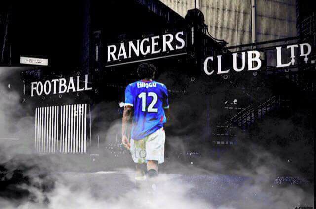 What a pic this is 🇬🇧💙 #RIPUgo #RangersFamily