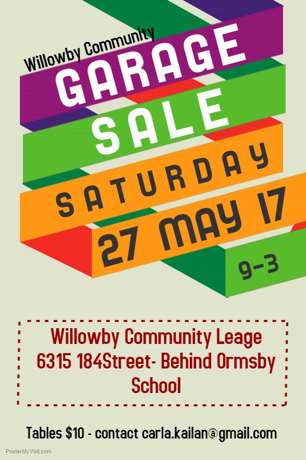 Willowby Community League (@willowby_cl) on Twitter photo 