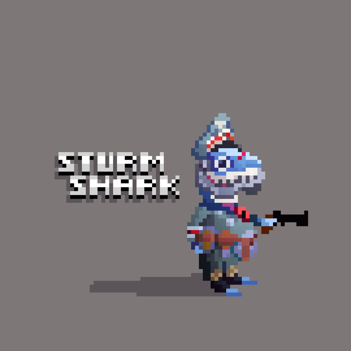 WorldWarToons's tweet photo. Our new environmental artist Colby is this week's #FanArtFriday pick with this #pixel #art rendition of Sturmshark!
#PixelArt #WorldWarToons https://t.co/OqruwY2v23
