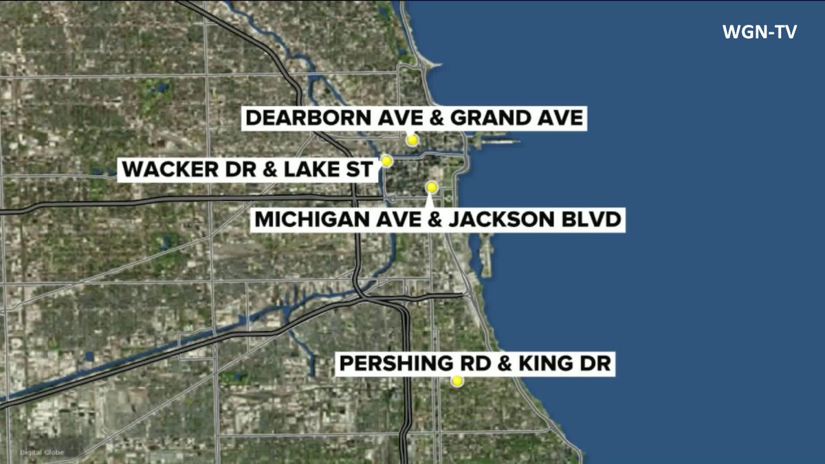 Chicago Red Light Cameras Map Maps For You