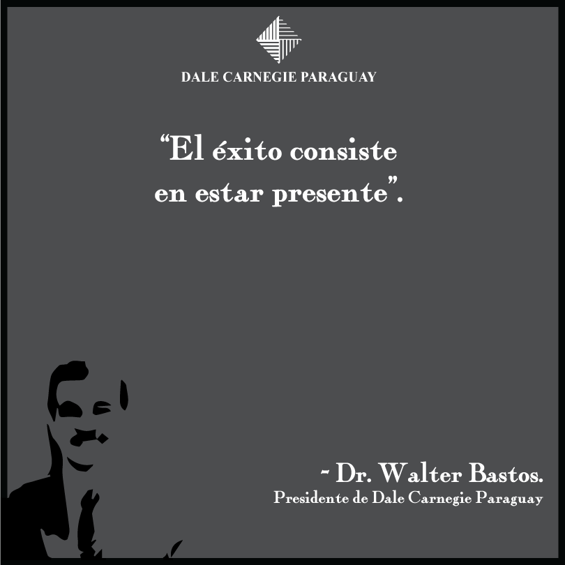 dalecarnegiepy's tweet photo. Dr. Walter Bastos.
Presidente de Dale Carnegie Paraguay.
#DaleCarnegie
#DaleCarnegiePy
#DaleCarnegieParaguay https://t.co/hVSKdwVWDQ