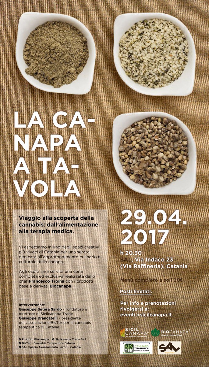 Biocanapa's tweet photo. Appuntamento da non Perdere..Prenota Subito..Perchè i Posti sono Limitati! #eventi #canapa #cannabisterapeutica https://t.co/Ag8VzaQewo https://t.co/qZPALPnBkG
