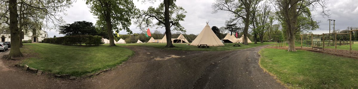 GraceDieuEvents's tweet photo. Our huge #tipi village is nearly built! Book your tickets for this Sunday and get 10% off! https://t.co/SA7ZBRQqno https://t.co/3PT4LWdDxH