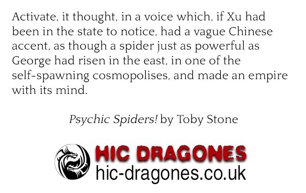 HicDragones's tweet photo. Psychic Spiders! by Toby Stone (@tobystone1) - https://t.co/d6CKfig3Bq #book #ebook https://t.co/5Yk0yV14sy