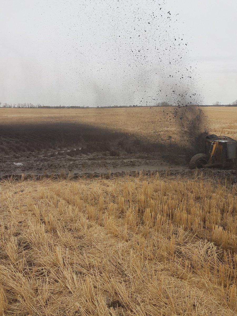 HarveyGuenther's tweet photo. Want to see a Toreq Ditcher in action? Dm for a demo. Great way touch up failed drains before seeding or get ponding off your winter wheat. https://t.co/dPNE8oulA2