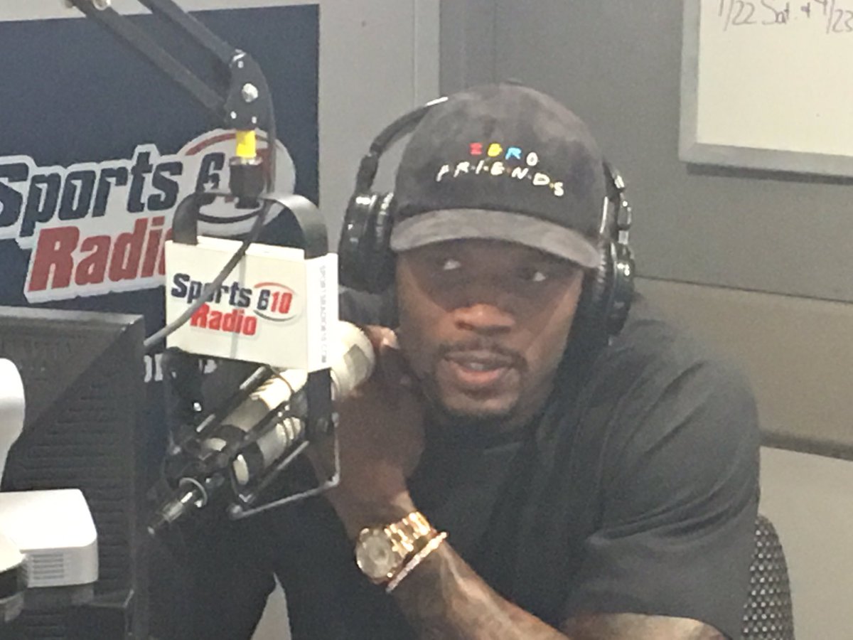 In Studio right now @johnson80 sits down with @SeanTPendergast @GallantSays & @McClain_on_NFL tune in or watch on SportsRadio610.com