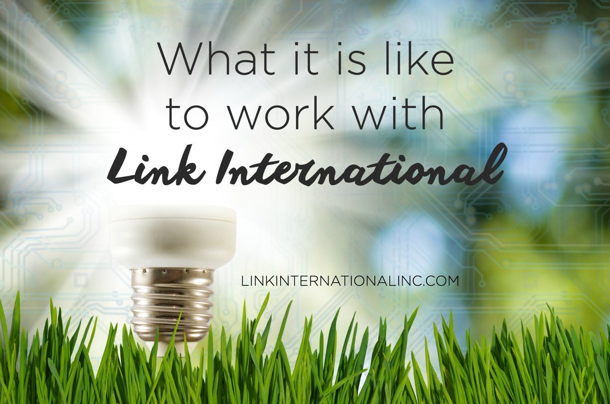 [On the Blog] What it is like to work with Link International #Sustainability #SustainabilityCompanies buff.ly/2pJ4D6r