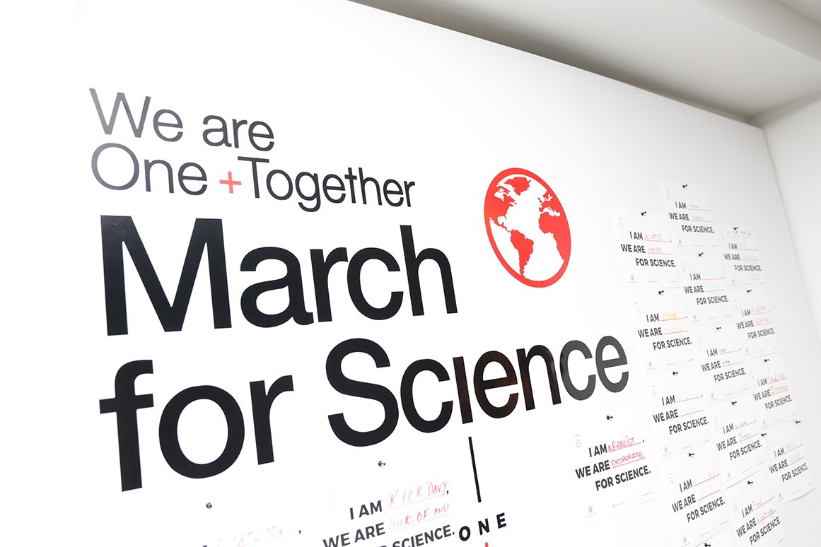 OneTogetherOrg's tweet photo. #WeAreOneTogether for science! #EarthDay https://t.co/HZb2WYlgCr