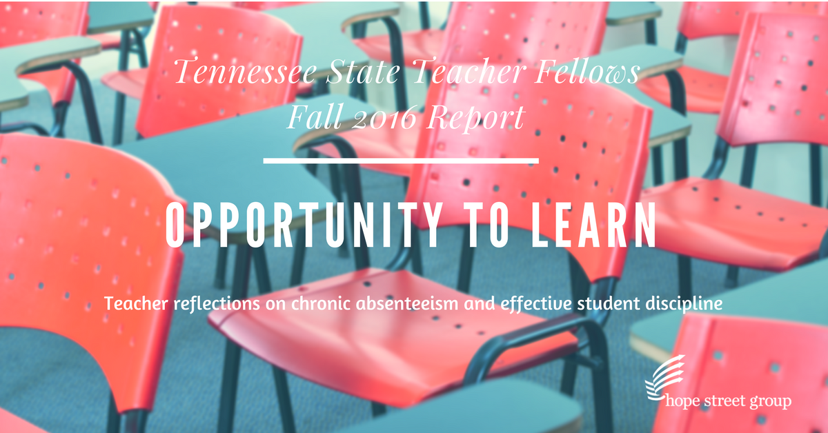 NeasColeman's tweet photo. #Tnedu Ts, THANK YOU! Read the @HopeStreetGroup Fall Report: https://t.co/EN4e45TE2U #HSGedchatTN https://t.co/iQRklGYt5h