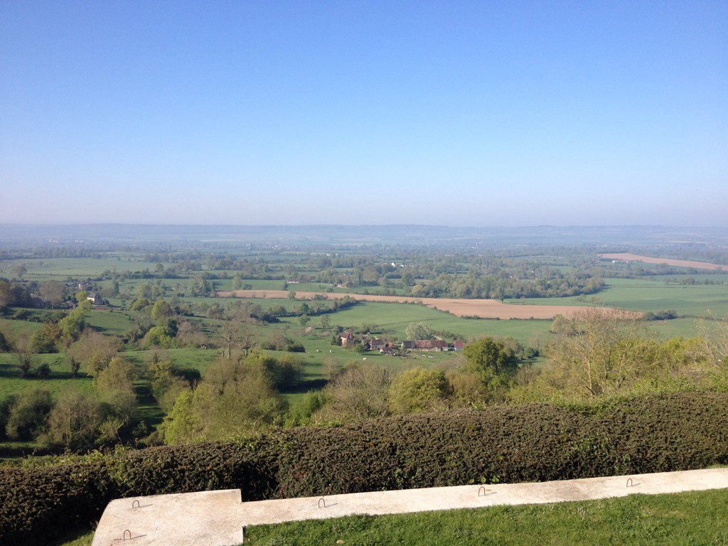 The view from Mont Ormel, scene of 1st Polish Division's desperate fight in August 1944