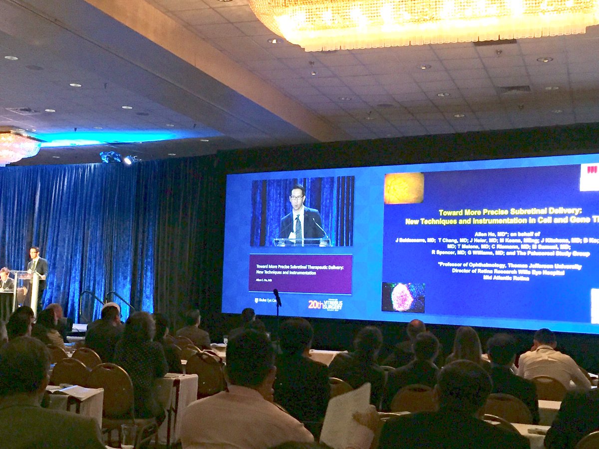 aderman's tweet image. Great review of subretinal therapeutic delivery by @allenho @Wills_Eye #retina #DukeAVS