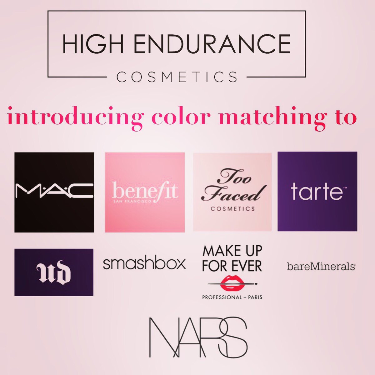 HighEnduranceCo's tweet photo. Need to get Sweatproof Makeup? We will match you! 🎀💕 #SweatPretty #Fitgirls #fitspo #fitfam #makeuplovers #makeupsquad #MakeUp4Makeup https://t.co/IB8ghcXnVr