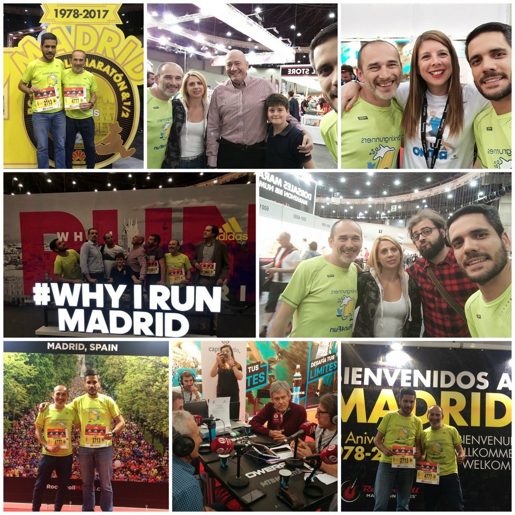 EstudioJuche's tweet photo. RT JaviRun42k: Mucha gente guapa en la feria de RNRmadmaraton #ARitmoDeMaraton #RoadToMapoma DrinkingRunners … https://t.co/9xmmT58Yaz https://t.co/hWuAK9r8zp