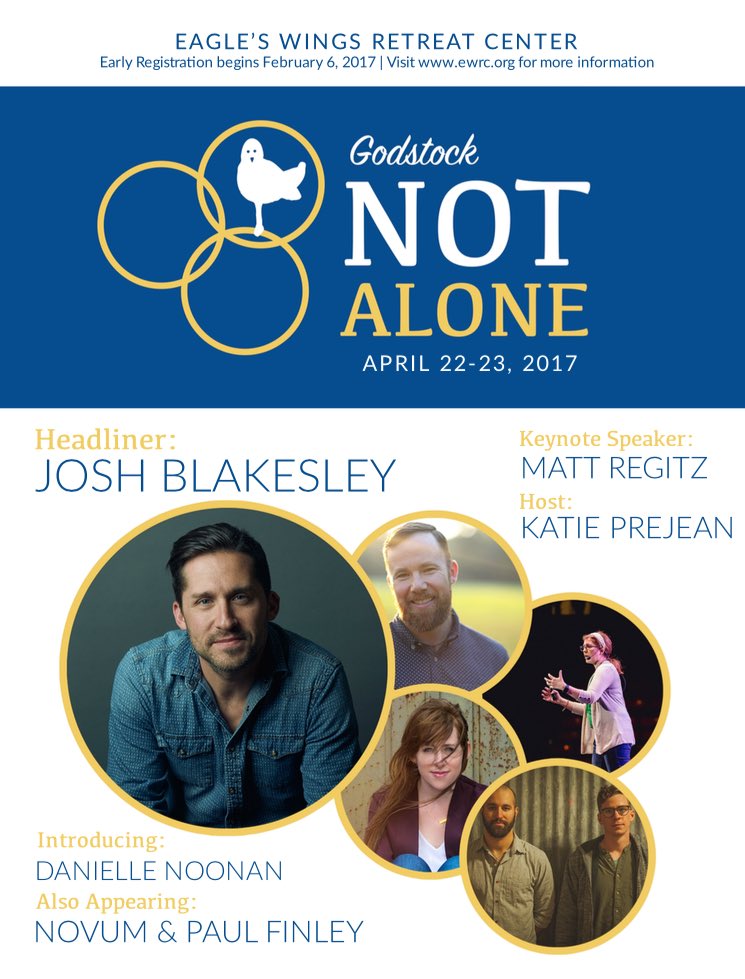 mcregitz's tweet photo. His should be fun Austin! Come join us for a cool Catholic campout. #Godstock @KatiePrejean @joshblakesley @DaniNoonan @willhickl https://t.co/2duLfeOV46