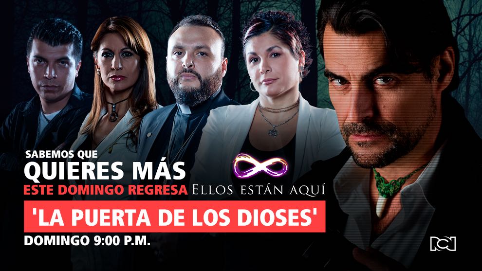 rafataibo's tweet photo. EL MISTERIO REGRESA. 
Domingo, 23/9pm x @CanalRCN 
#EllosEstánAquí https://t.co/eHX9uCJQ4n