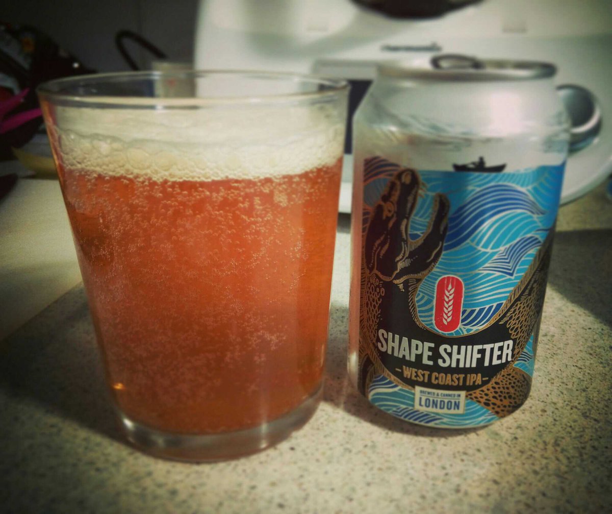 angelpolo76's tweet photo. #ShapeShifter #WestCoastIPA de @fourpurebrewing  #SanBeernes #ArriBalaBirrA #CraftBeer #68IBU #LaBirroteca #LiveHoppy https://t.co/17QJtZnpCK