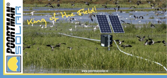 poortmansolar's tweet photo. #PoortmanSolar: is best trots op zijn #Plasdras systeem. Samen met heel veel #Weidevogelliefhebbers. https://t.co/yneESyT3bW