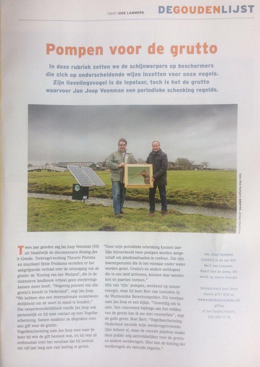 poortmansolar's tweet photo. #PoortmanSolar: is best trots op zijn #Plasdras systeem. Samen met heel veel #Weidevogelliefhebbers. https://t.co/yneESyT3bW