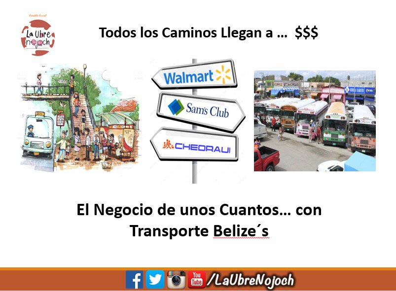 LaUbreNojoch's tweet photo. Todos los caminos llevan a Wallmart, Chedraui, Sam el negocio de unos cuantos @VocesEncontrada  @vladimirgaleana https://t.co/e7xcNNZsUk https://t.co/AZ6qhFpk8P
