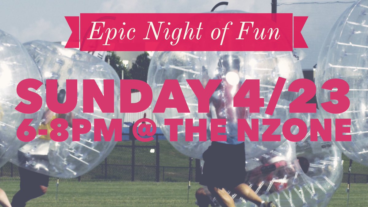 nlcclhstudents's tweet photo. Laser tag, knockerball, video games, food...don’t miss the EPIC NIGHT OF FUN this Sunday! https://t.co/tIWkvedzvz