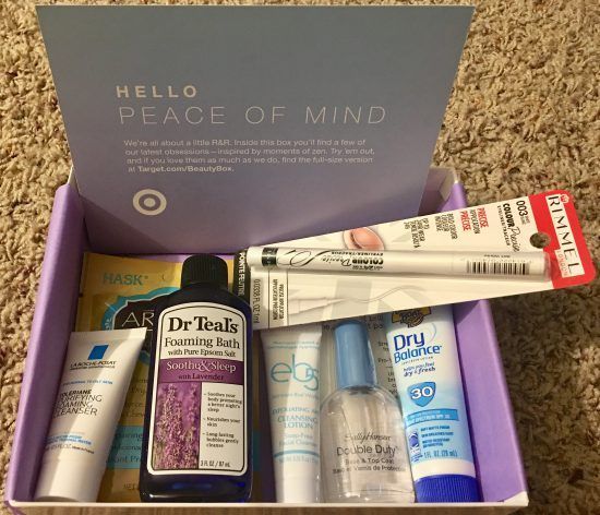 Target Beauty Box review April, 2017 bit.ly/2oufqxL <a href="/Target/">Target</a>  #targetbeautybox #subscriptionbox #beauty #makeup #rimmel #argan