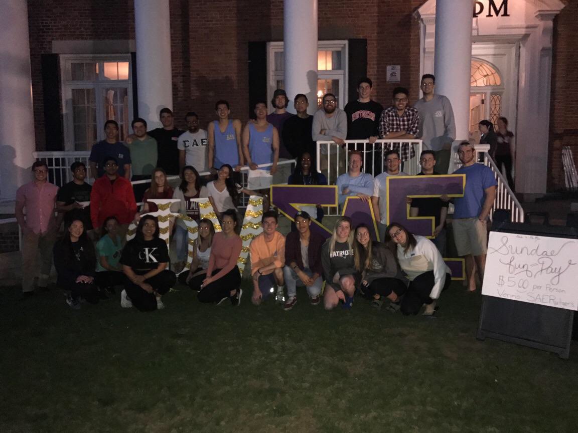 SAEatRU's tweet photo. Thank you to everyone who came out and supported us this week! Thanks to you guys Paddy Murphy week was a huge success! https://t.co/Ndr40Hjwl1