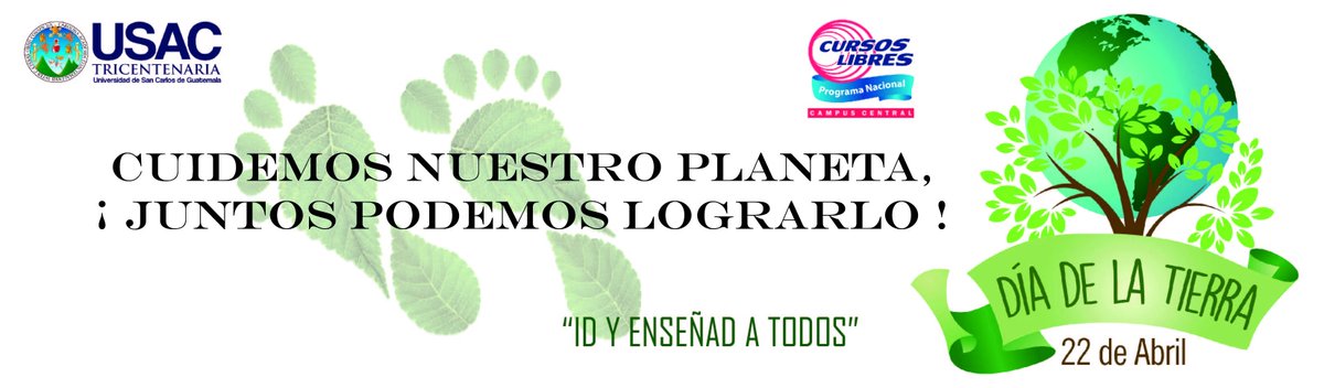 No olvides que mañana es únicamente un recordatorio de lo importante que es nuestro planeta. ¡Debemos cuidarlo día a día!