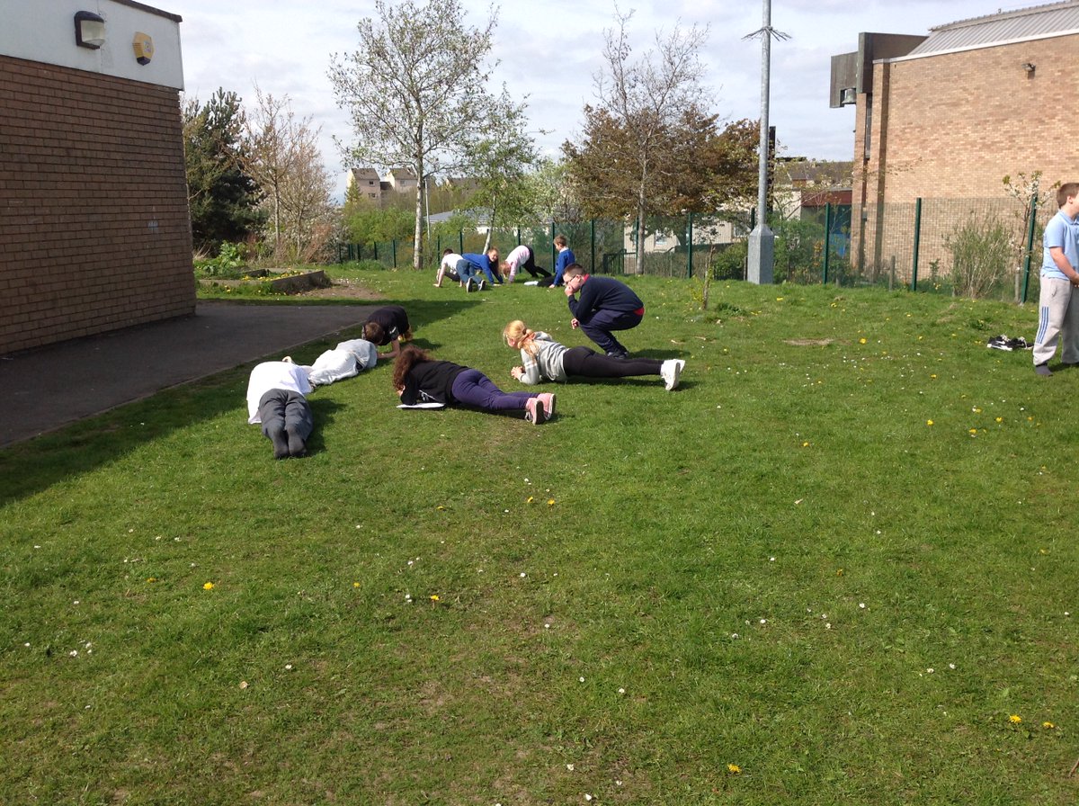 MissRussellCV's tweet photo. Planning for health week, we are going to get you fit! #teamwork #exhilerated @CanalViewPSEdin https://t.co/otCbHa2u4T