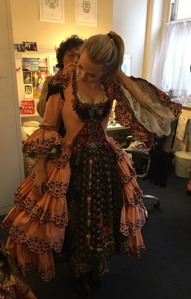 PhantomOpera's tweet photo. The final fitting of the day was @HarrietSJones in her new Don Juan  😊 https://t.co/y3n0xFoBrq