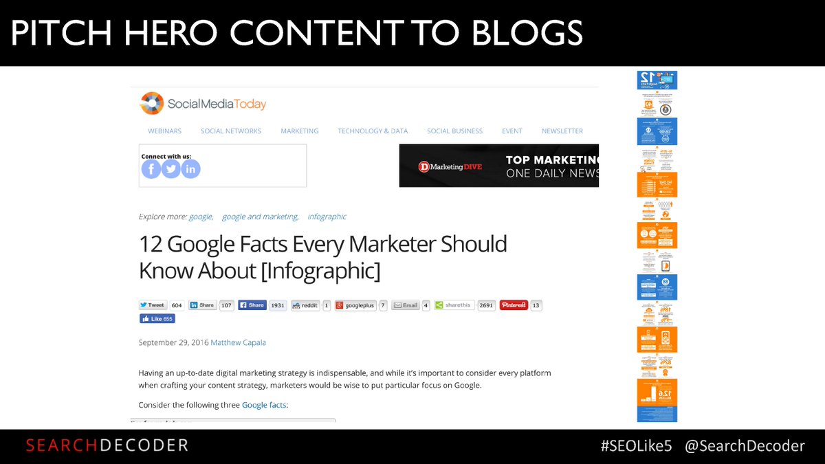 SearchDecoder's tweet image. Pitch hero content to several blogs for exposure #SEO #SEOlike5 #HEROcontent #contentmarketing #entrepreneur ow.ly/pSmj30aJQjU