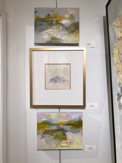 TONIGHT! Join us for "Works on Paper" from 6-8 pm. Stop by for gorgeous new art, sips and nibbles!