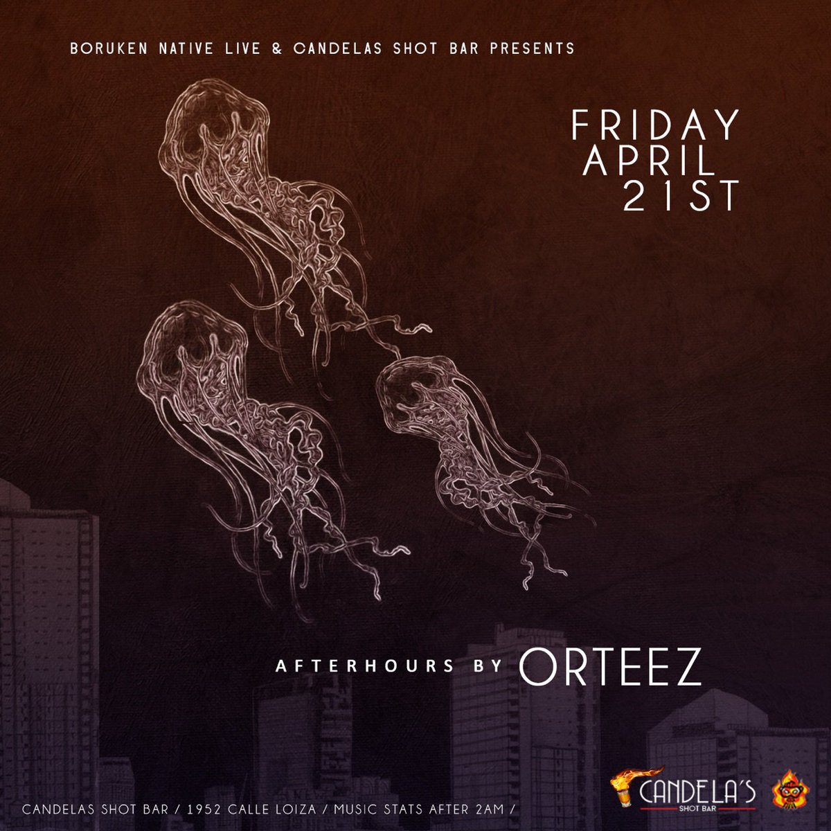 BorukenL's tweet photo. #CandelasShotBar &amp; #Borukénativelife #NeverSeepCrew presents #orteteez #dj #djproducer #music #electronicmusic #deephousemusic #techno https://t.co/Y66NT2HKXX