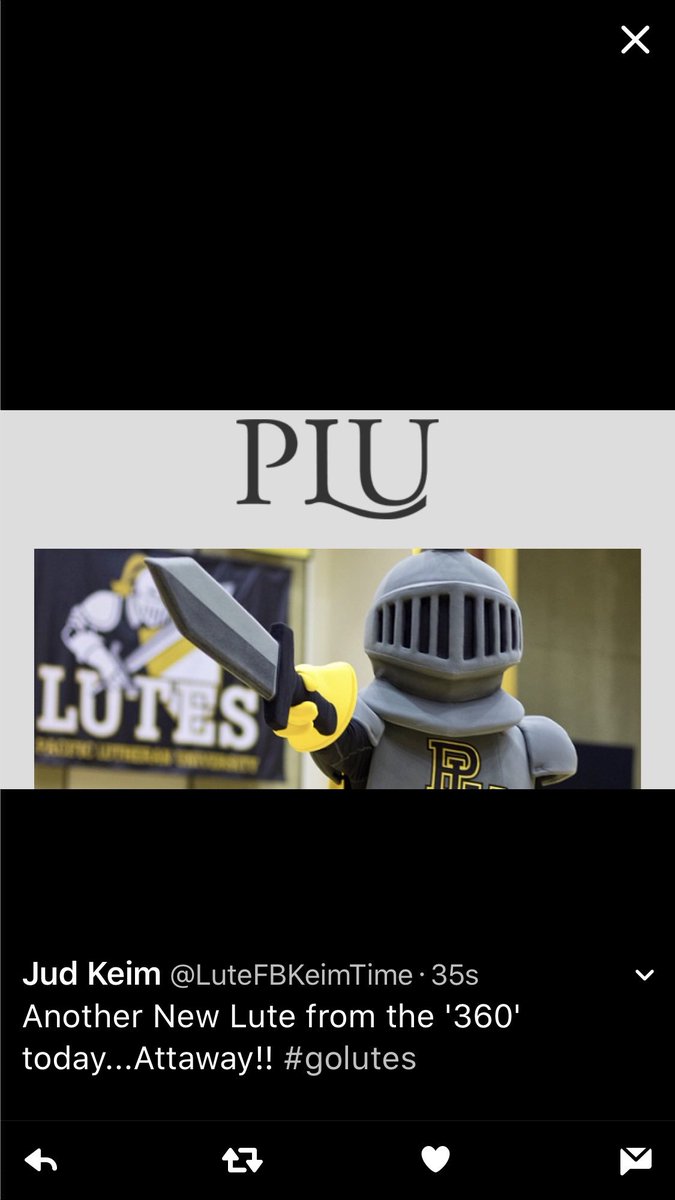 KeimTimeFB's tweet photo. NW Conference Championship Weekend. Go Lutes! #rockon #bestshot #finishwithfire #golutes https://t.co/8iHqTriaMf