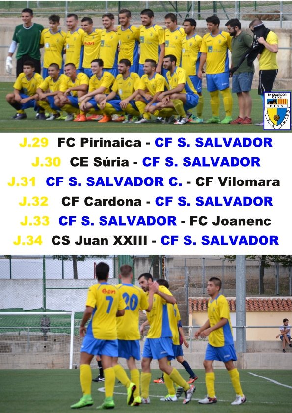 #3cat7 Tras varias jornadas en el pozo <a href="/CFSantSalvador/">C.F. Sant Salvador</a> ha pasado a marcar la permanencia con idéntica puntuación descenso <a href="/regionalfutbol/">RegionalFutbol ®</a>