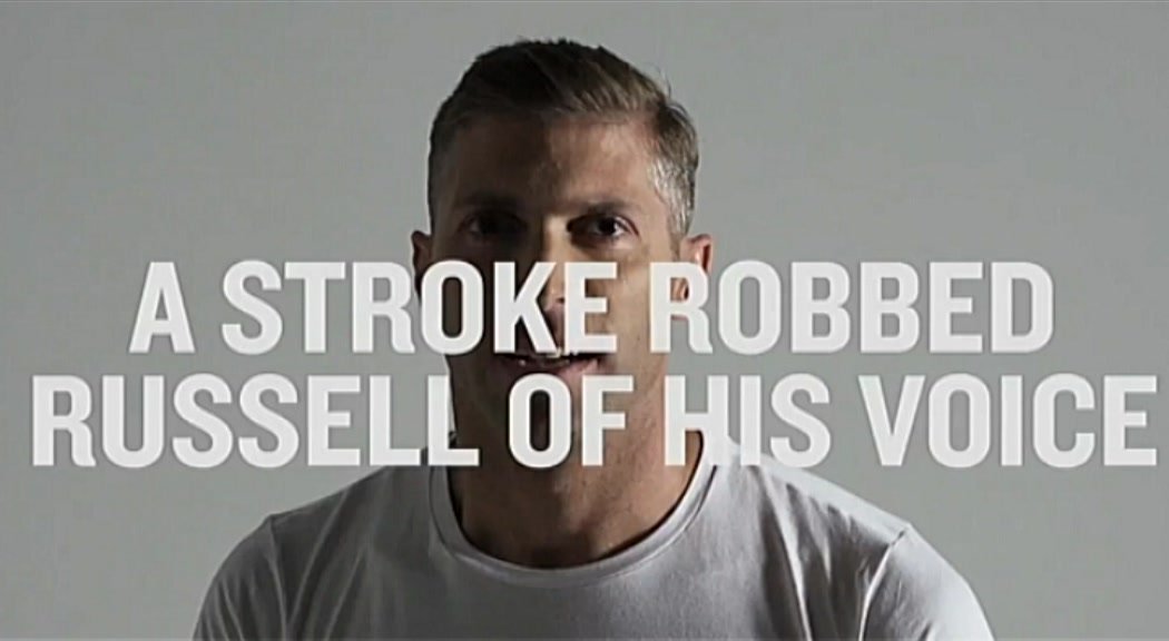 BBCSouthNews's tweet photo. 'A stroke stole my voice'. The story of a 35yr old Dorset man who just wants to tell his wife he loves her. https://t.co/S5348Ldcwh #russell https://t.co/wbVcVGLXGl