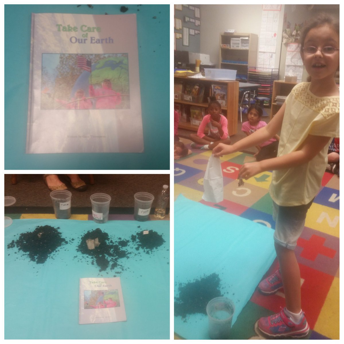 Earth day science experiment!