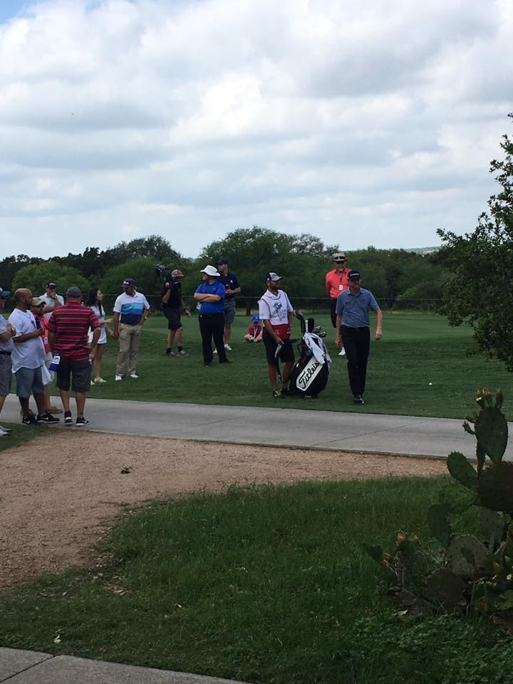 SAInfluence's tweet photo. Round 2 at the #valerotexasopen #sanantonioinfluence #golf #PGA https://t.co/J2N6oENzWr