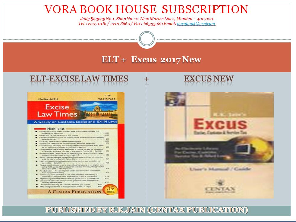 vorabookhouse's tweet photo. Title - ELT + Excus 2017 New
Type - Journal
Author - R. K. Jain
Price - Rs.12400/-
#vorabookhouse #journal #subscription #elt #excus #2017 https://t.co/XLCeBX1Mp9