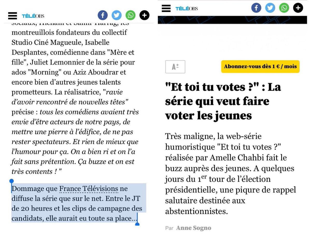 cyrilschreiner's tweet photo. J'SUIS DANS LA SÉRIE J'veux la voir à la TV ! Vous attendez quoi ? @Francetele #EtToiTuVotes https://t.co/6mLBgqrfuK