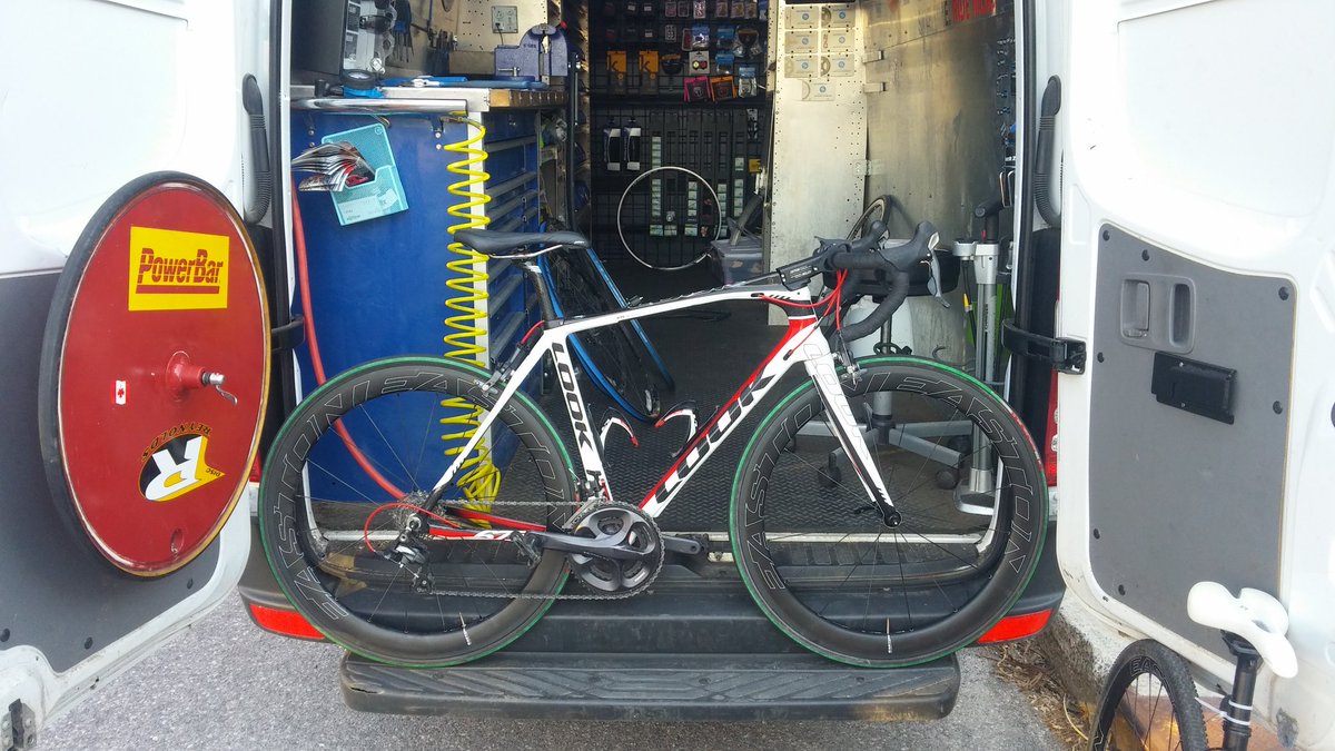 We see some cool bikes in the van! #vanlife #savetimeridemore