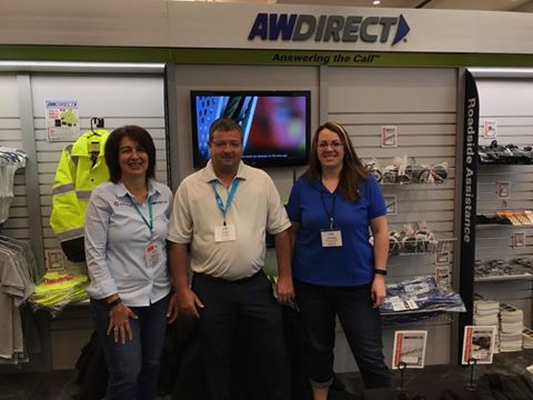 AWDirect's tweet photo. Stop by our #AWDirect booths 242 & 243 and check out our Magnetic Axle Strap and talk to Scott from #Wreckmaster! #PWOF #FloridaTow2017 https://t.co/93Lz950Qiz